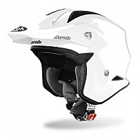 [해외]에어로 오픈 페이스 헬멧 TRR S Color 9137400132 White Gloss