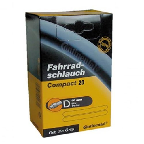 [해외]컨티넨탈 Compact Dunlop 40 mm 내부 튜브 1137426476 Black