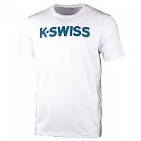 [해외]케이스위스 로고 반팔 티셔츠 12137019327 White / Burnner Blue