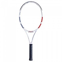 [해외]바볼랏 고정되지 않은 테니스 라켓 Strike Evo 12137436926 White / Red / Black