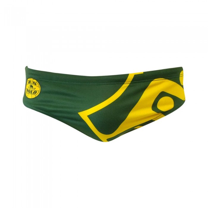 [해외]터보 Official Australian 수영복 브리프 6675128 Green / Yellow