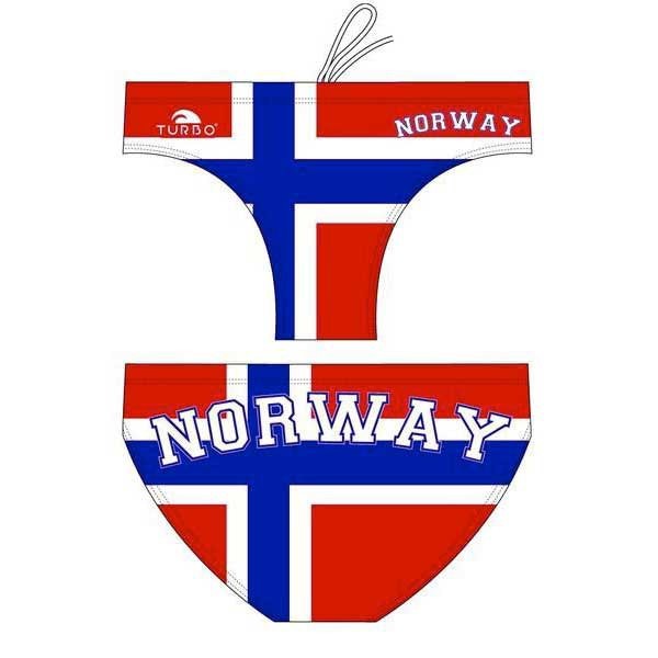 [해외]터보 Norway 수영복 브리프 6675251 Red / Royal