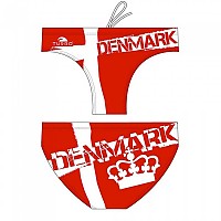 [해외]터보 수영 브리프 Denmark 6675279 Red / White