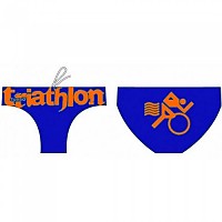 [해외]터보 수영 브리프 Triathlon Basic 6675299 Royal/Orange