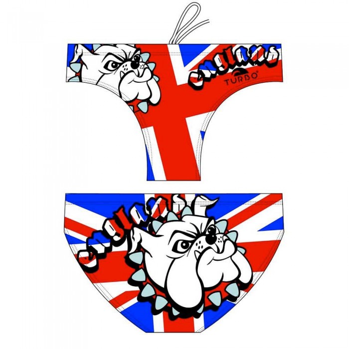 [해외]터보 England Bulldog 수영복 브리프 6675313 Multicoloured