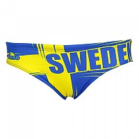 [해외]터보 수영 브리프 Sweden 61093556 Royal/Yellow