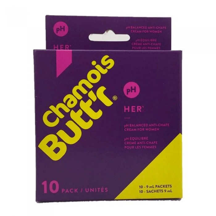 [해외]CHAMOIS BUTT´R 크림 Her Anti-Chafe 9ml X 10 Units 1137457812 Lila