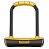 [해외]ONGUARD 맹꽁이 자물쇠 Brute Standard Shackle U-Lock 1137452079 Black / Yellow