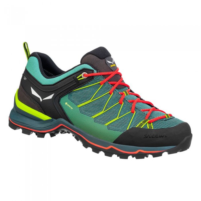 [해외]살레와 MTN Trainer Lite 고어텍스 어프로치 슈즈 4137455569 Feld Green / Fluo Coral