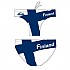 [해외]터보 수영 브리프 Finland 6675288 Navy / White