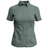 [해외]오들로 Kumano Check 반팔 셔츠 4137325619 Creme De Menthe / Concrete Grey / Check