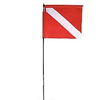 [해외]BEST 헌터 바다 괴물을 위한 깃발 Carbon Mast With 104777 Red