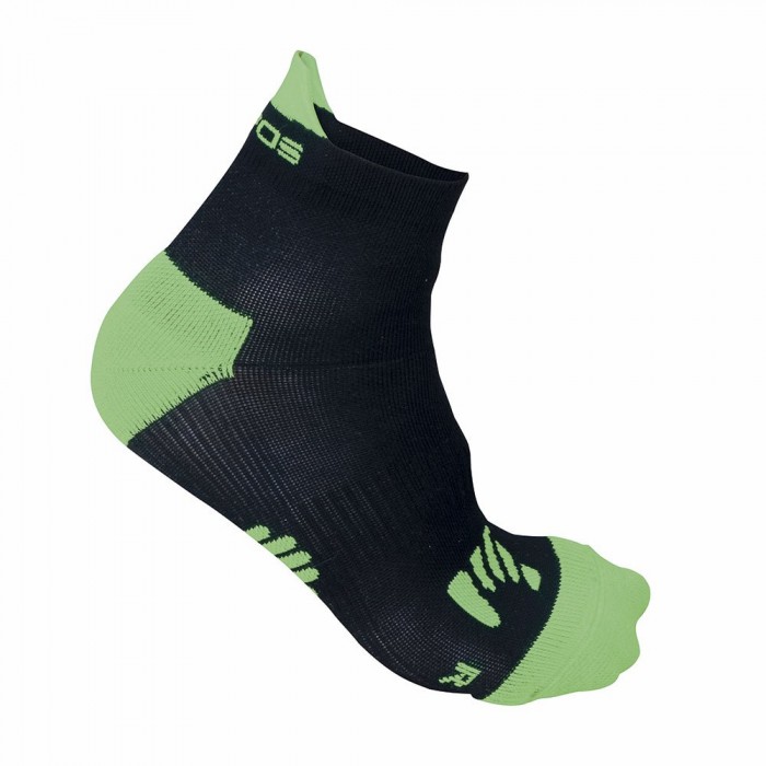 [해외]카포스 Lavaredo 양말 4137302234 Black / Green Fluo