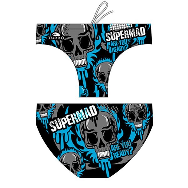 [해외]터보 Supermad 수영복 브리프 61290772 Black / Royal