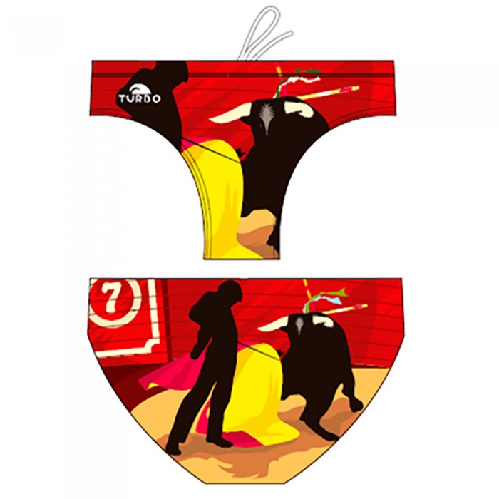 [해외]터보 Bullfighting 수영복 브리프 6675145 Red / Yellow