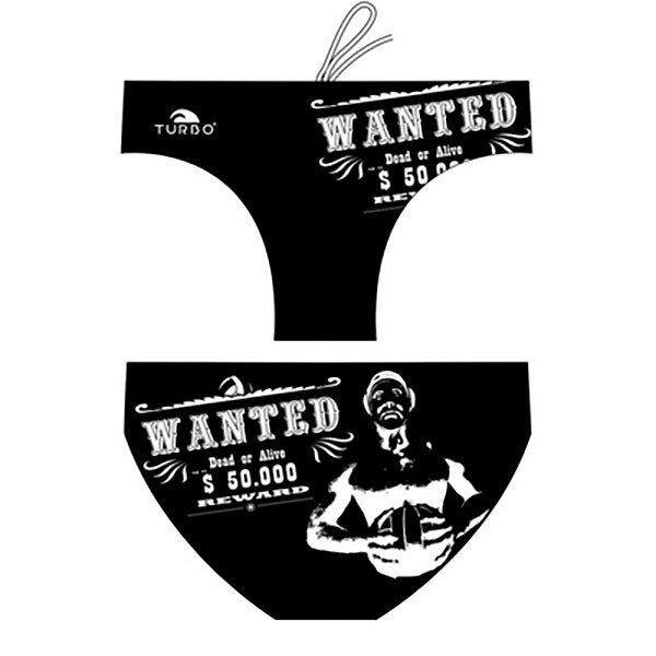 [해외]터보 Wanted 수영복 브리프 6675274 Black / White