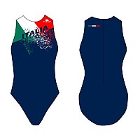[해외]터보 수영복 Italy Splash 6675586 Navy / Multicoloured