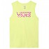 [해외]반스 민소매 티셔츠 Shine Check 15137348244 Lemon Tonic