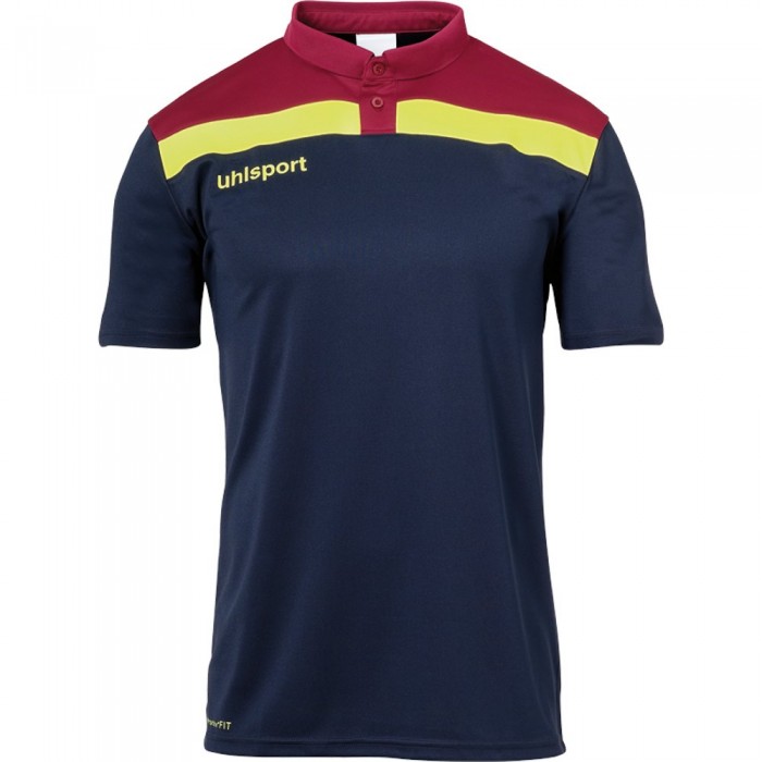 [해외]울스포츠 Offense 23 반팔 폴로 셔츠 3137395623 Navy / Burgundy / Fluor Yellow