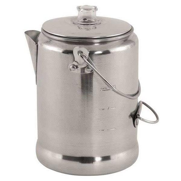 [해외]이지캠프 커피 메이커 Adventure Coffee Pot 4137480829 Silver