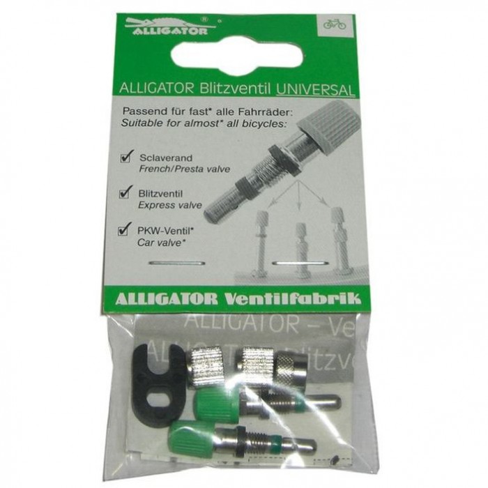 [해외]MIJNEN PIEPER 밸브 Universal 올igator Kit 2 1137515785 Silver / Green