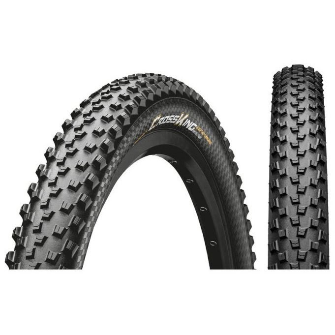 [해외]컨티넨탈 Cross King 2.6 Tubeless 27.5´´ x 2.60 MTB 타이어 1137404750 Black