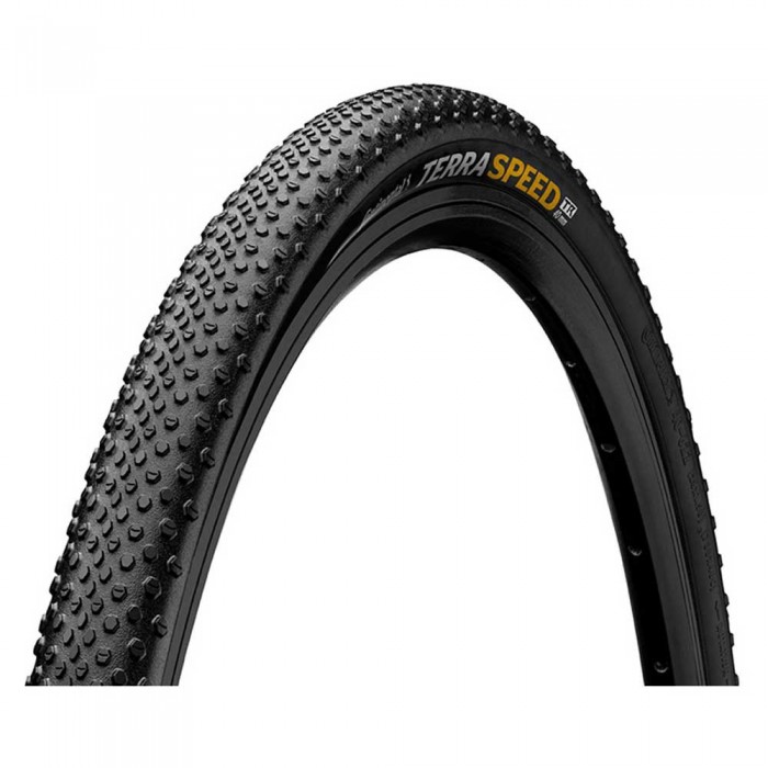 [해외]컨티넨탈 Terra Speed 180 TPI ProTection BlackChili Compound Tubeless 28´´ x 38 자갈 타이어 1137485738 Black