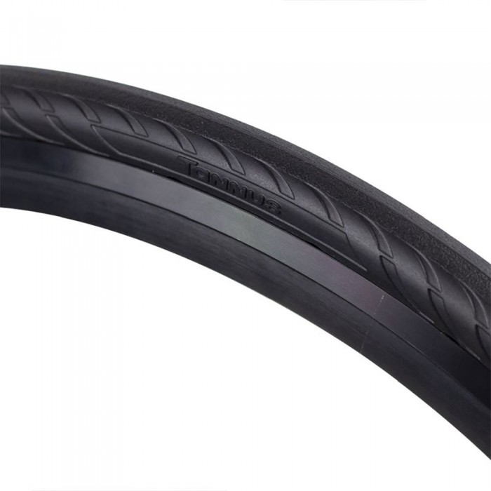 [해외]TANNUS New Slick Hard Tubeless 700C x 25 견고한 도로 자전거 타이어 1137491803 Black