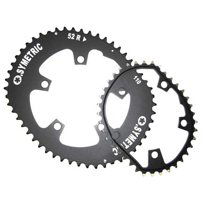 [해외]STRONGLIGHT Osymetric 4B Shimano Dura Ace 9100 110 BCD 체인링 1137451962 Black