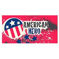 [해외]터보 극세사 수건 American Hero 613567916 Red