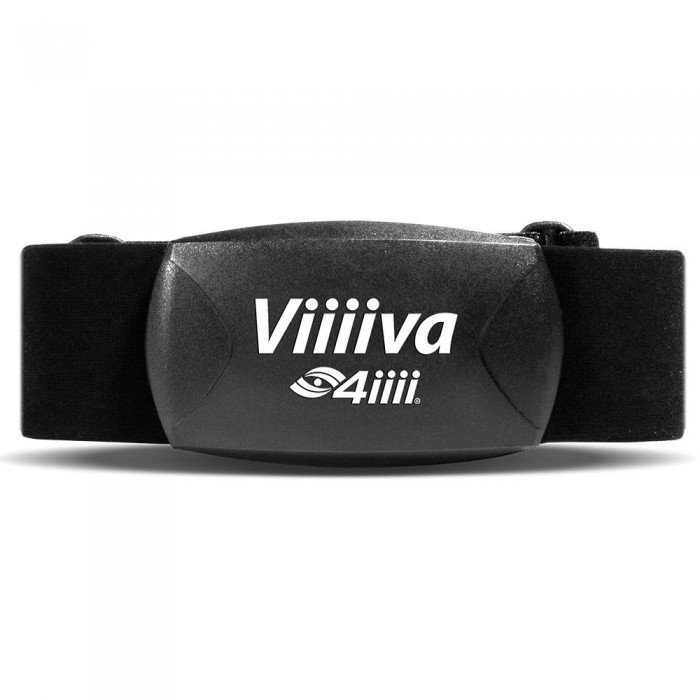 [해외]4iiii Viiiiva ANT+/Bluetooth 심박 센서 1136796540 Black