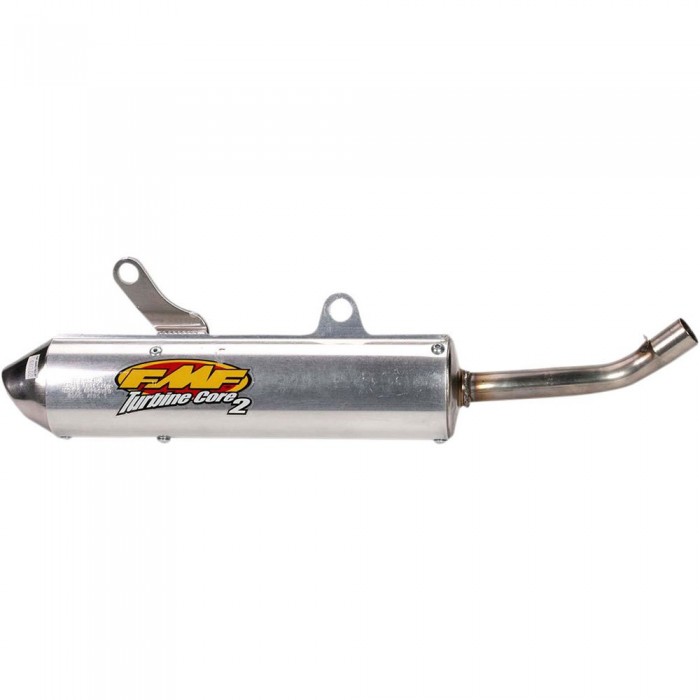 [해외]FMF Turbinecore 2 Yamaha YZ 125 02-10 비승인 오토바이 머플러 9137524064 Silver