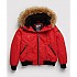 [해외]슈퍼드라이 Microfibre 봄버 자켓 137255789 Burnt Red