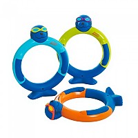 [해외]조그스 게임 Zoggy Dive Rings Junior 6137327381 Blue / Lime / Orange