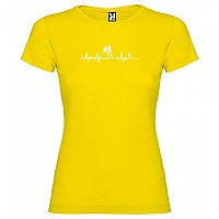 [해외]KRUSKIS Climbing Heartbeat 반팔 티셔츠 4137539733 Yellow