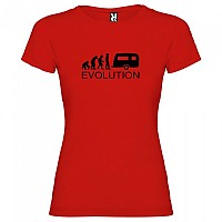 [해외]KRUSKIS Evolution Caravanning 반팔 티셔츠 4137539413 Red