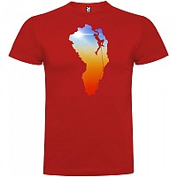 [해외]KRUSKIS Climber Dream 반팔 티셔츠 4137538468 Red