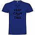 [해외]KRUSKIS Keep Calm And Trek 반팔 티셔츠 4137539161 Royal Blue