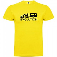 [해외]KRUSKIS 반팔 티셔츠 Evolution Caravanning 4137539409 Yellow