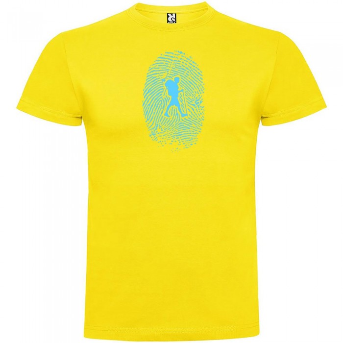 [해외]KRUSKIS Hiker Fingerprint 반팔 티셔츠 4137539894 Yellow