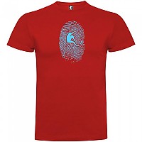 [해외]KRUSKIS Climber Fingerprint 반팔 티셔츠 4137539908 Red