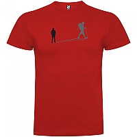 [해외]KRUSKIS Trekk Shadow 반팔 티셔츠 4137540461 Red