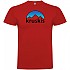 [해외]KRUSKIS Mountain Silhouette 반팔 티셔츠 4137540580 Red