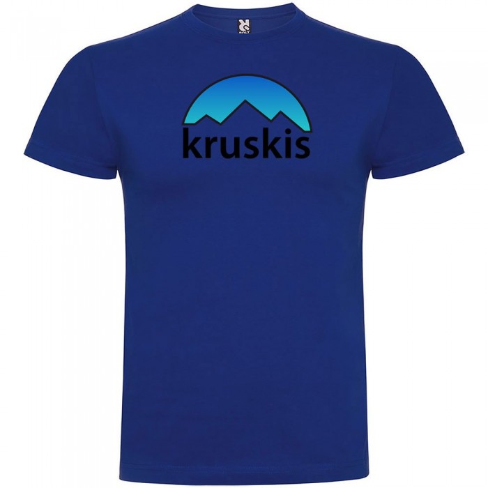 [해외]KRUSKIS Mountain Silhouette 반팔 티셔츠 4137540581 Royal Blue