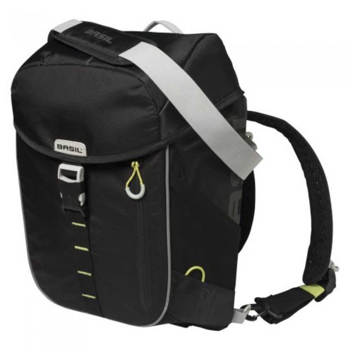 [해외]BASIL Miles Daypack 14L 사이드 백 1137105349 Black