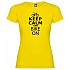 [해외]KRUSKIS Keep Calm And Bike On 반팔 티셔츠 1137539371 Yellow