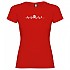 [해외]KRUSKIS MTB Heartbeat 반팔 티셔츠 1137539747 Red