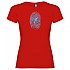 [해외]KRUSKIS Biker Fingerprint 반팔 티셔츠 1137539931 Red