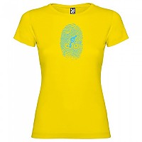 [해외]KRUSKIS Biker Fingerprint 반팔 티셔츠 1137539933 Yellow