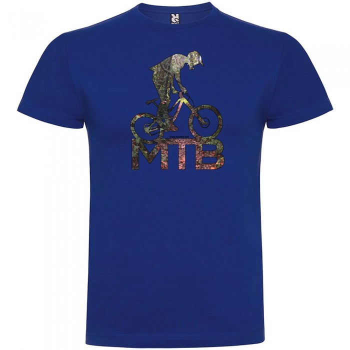 [해외]KRUSKIS MTB Background 반팔 티셔츠 1137538398 Royal Blue